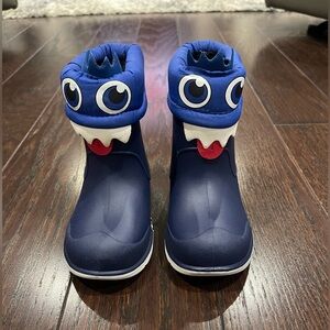 Stride Rite Bellamy Blue Snow Rain Boot Size 8 M Toddler Waterproof